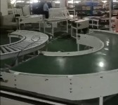 AGV周邊配套提升機，輸送線組裝中