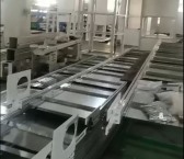 AGV周邊配套提升機(jī)，輸送線組裝中
