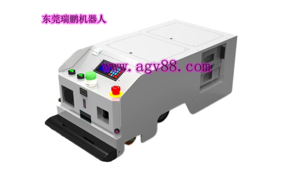 單向背負、尾端牽引型AGV